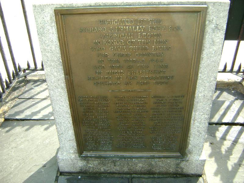 Zoom on the image : McNally Plaza Memorial